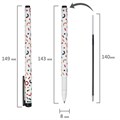 Ручка шариковая BRAUBERG SOFT TOUCH GRIP "CONFETTI", СИНЯЯ, мягкое покрытие, узел 0,7 мм, 143723 143723