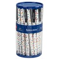 Ручка шариковая BRAUBERG SOFT TOUCH GRIP "CONFETTI", СИНЯЯ, мягкое покрытие, узел 0,7 мм, 143723 143723
