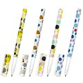 Ручка шариковая BRAUBERG SOFT TOUCH GRIP "DOTS", СИНЯЯ, мягкое покрытие, ассорти, узел 0,7 мм, 143722 143722