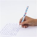 Ручка шариковая BRAUBERG SOFT TOUCH GRIP "DOTS", СИНЯЯ, мягкое покрытие, ассорти, узел 0,7 мм, 143722 143722