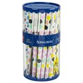 Ручка шариковая BRAUBERG SOFT TOUCH GRIP "DOTS", СИНЯЯ, мягкое покрытие, ассорти, узел 0,7 мм, 143722 143722