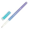 Ручка шариковая BRAUBERG SOFT TOUCH GRIP "GRADE PASTEL", СИНЯЯ, мягкое покрытие, ассорти, узел 0,7 мм, 143711 143711