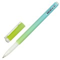 Ручка шариковая BRAUBERG SOFT TOUCH GRIP "GRADE PASTEL", СИНЯЯ, мягкое покрытие, ассорти, узел 0,7 мм, 143711 143711