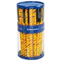 Ручка шариковая BRAUBERG SOFT TOUCH GRIP "LINES", СИНЯЯ, мягкое покрытие, узел 0,7 мм, 143724 143724