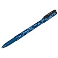 Ручка шариковая BRAUBERG SOFT TOUCH GRIP "MILITARY", СИНЯЯ, мягкое покрытие, узел 0,7 мм, 143713 143713