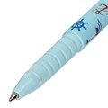 Ручка шариковая BRAUBERG SOFT TOUCH GRIP "NAVY", СИНЯЯ, мягкое покрытие, узел 0,7 мм, 143725 143725