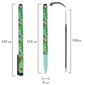 Ручка шариковая BRAUBERG SOFT TOUCH GRIP "PINEAPPLE", СИНЯЯ, мягкое покрытие, узел 0,7 мм, 143718 143718