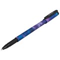 Ручка шариковая BRAUBERG SOFT TOUCH GRIP "SPACE", СИНЯЯ, мягкое покрытие, узел 0,7 мм, 143714 143714