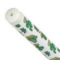 Ручка шариковая BRAUBERG SOFT TOUCH STICK "CACTUS", СИНЯЯ, мягкое покрытие, узел 0,7 мм, 143707 143707