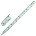 Ручка шариковая BRAUBERG SOFT TOUCH STICK "FLAMINGO", СИНЯЯ, мягкое покрытие, узел 0,7 мм, 143705 143705