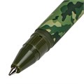 Ручка шариковая BRAUBERG SOFT TOUCH STICK "KHAKI", СИНЯЯ, мягкое покрытие, узел 0,7 мм, 143703 143703