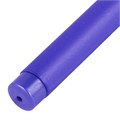 Ручка шариковая BRAUBERG SOFT TOUCH STICK "METALLIC", СИНЯЯ, мягкое покрытие, корпус ассорти, узел 0,7 мм, 143699 143699