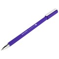 Ручка шариковая BRAUBERG SOFT TOUCH STICK "NEON", СИНЯЯ, мягкое покрытие, корпус ассорти, узел 0,7 мм, 143697 143697