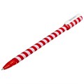 Ручка шариковая BRAUBERG SOFT TOUCH STICK "TWIST", СИНЯЯ, мягкое покрытие, узел 0,7 мм, 143702 143702