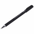 Ручка шариковая BRUNO VISCONTI "SlimWrite", "Black", СИНЯЯ, корпус черный, узел 0,5 мм, линия письма 0,3 мм, 20-0009 142911
