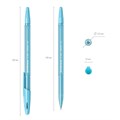 Ручка шариковая ERICH KRAUSE "R-301 Spring", СИНЯЯ, корпус тонированный ассорти, узел 0,7 мм, линия письма 0,35 мм, 31059 141786