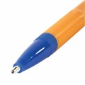 Ручка шариковая STAFF "Basic BP-03 Orange", СИНЯЯ, корпус оранжевый, узел 1 мм, линия письма 0,5 мм, 143741 143741