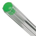 Ручка шариковая STAFF "Basic Budget BP-04", ЗЕЛЕНАЯ, линия письма 0,5 мм, с штрихкодом, 143871 143871