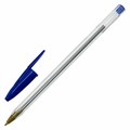 Ручка шариковая STAFF "Basic Budget BP-04", синяя, ВЫГОДНАЯ УПАКОВКА, КОМПЛЕКТ 50 штук, 880779 880779