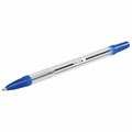 Ручка шариковая STAFF "BP-03", СИНЯЯ, корпус прозрачный, узел 1 мм, линия письма 0,5 мм, 143742 143742