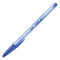 Ручка шариковая масляная BIC "Cristal Soft", СИНЯЯ, корпус тонированный, узел 1,2 мм, линия 0,35 мм, 951434 143078