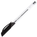 Ручка шариковая масляная BRAUBERG "Extra Glide GT", ЧЕРНАЯ, трехгранная, узел 0,7 мм, линия письма 0,35 мм, 142919 142919