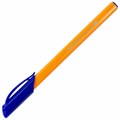 Ручка шариковая масляная BRAUBERG "Extra Glide Orange", СИНЯЯ, трехгранная, узел 0,7 мм, линия письма 0,35 мм, 142925 142925
