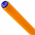 Ручка шариковая масляная BRAUBERG "Extra Glide Orange", СИНЯЯ, трехгранная, узел 0,7 мм, линия письма 0,35 мм, 142925 142925