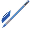 Ручка шариковая масляная BRAUBERG "Extra Glide Soft Grey", СИНЯЯ, узел 0,7 мм, линия письма 0,35 мм, 142929 142929