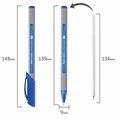 Ручка шариковая масляная BRAUBERG "Extra Glide Soft Grey", СИНЯЯ, узел 0,7 мм, линия письма 0,35 мм, 142929 142929