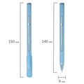 Ручка шариковая масляная BRAUBERG "Extra Glide Soft Pastel", СИНЯЯ, узел 0,7 мм, линия письма 0,35 мм, 144073 144073