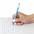 Ручка шариковая масляная BRAUBERG "Extra Glide Soft White", СИНЯЯ, узел 0,7 мм, линия письма 0,35 мм, 142927 142927