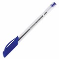 Ручка шариковая масляная BRAUBERG "Extra Glide", СИНЯЯ, трехгранная, узел 1 мм, линия письма 0,5 мм, 141700 141700