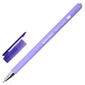 Ручка шариковая масляная BRAUBERG "FRUITY Pastel", СИНЯЯ, soft-touch, узел 0,7 мм, линия письма 0,35 мм, 142958, OBP322 142958