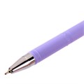 Ручка шариковая масляная BRAUBERG "FRUITY Pastel", СИНЯЯ, soft-touch, узел 0,7 мм, линия письма 0,35 мм, 142958, OBP322 142958
