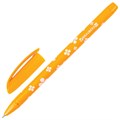 Ручка шариковая масляная BRAUBERG "FRUITY SF", СИНЯЯ, с узором, узел 1 мм, линия письма 0,5 мм, 142653 142653