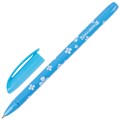 Ручка шариковая масляная BRAUBERG "FRUITY SF", СИНЯЯ, с узором, узел 1 мм, линия письма 0,5 мм, 142653 142653