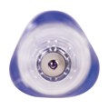 Ручка шариковая масляная BRAUBERG "Marine Classic", СИНЯЯ, трехгранная, корпус прозрачный, узел 0,7 мм, линия письма 0,5 мм, 141707 141707
