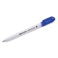 Ручка шариковая масляная BRAUBERG "Olive Pen", СИНЯЯ, корпус прозрачный, 0,7 мм, линия 0,35 мм, 141476 141476