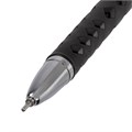 Ручка шариковая масляная BRAUBERG "Orient", ЧЕРНАЯ, корпус черный, игольчатый узел 0,7 мм, линия письма 0,35 мм, 143000 143000