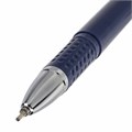 Ручка шариковая масляная BRAUBERG "Oxet", СИНЯЯ, корпус синий, игольчатый узел 0,7 мм, линия письма 0,35 мм, 143002 143002