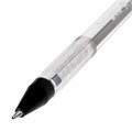 Ручка шариковая масляная BRAUBERG "Rite-Oil", ЧЕРНАЯ, корпус прозрачный, узел 0,7 мм, линия письма 0,35 мм, 142147 142147