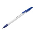 Ручка шариковая масляная BRAUBERG Stick Medium, СИНЯЯ, узел 1 мм, линия письма 0,5 мм, 143419 143419