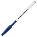 Ручка шариковая масляная BRAUBERG Stick Medium, СИНЯЯ, узел 1 мм, линия письма 0,5 мм, 143419 143419