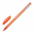 Ручка шариковая масляная BRAUBERG STRIPES, СИНЯЯ, корпус ассорти, узел 0,7 мм, линия письма 0,35 мм, 143736 143736