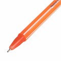 Ручка шариковая масляная BRAUBERG STRIPES, СИНЯЯ, корпус ассорти, узел 0,7 мм, линия письма 0,35 мм, 143736 143736