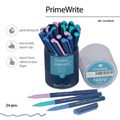 Ручка шариковая масляная BRUNO VISCONTI "PrimeWrite", СИНЯЯ, "Navy", ассорти, линия письма 0,4 мм, 20-0295/03 144190