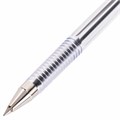 Ручка шариковая масляная MUNHWA "Option", СИНЯЯ, узел 0,5 мм, линия 0,3 мм, OP-02 144092