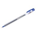Ручка шариковая масляная STAFF "OBP-316", СИНЯЯ, корпус матовый, игольчатый узел 0,6 мм, линия письма 0,3 мм, 143021 143021