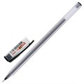 Ручка шариковая масляная STAFF "OBP-317", ЧЕРНАЯ, корпус матовый, игольчатый узел 0,6 мм, линия письма 0,3 мм, 143022 143022
